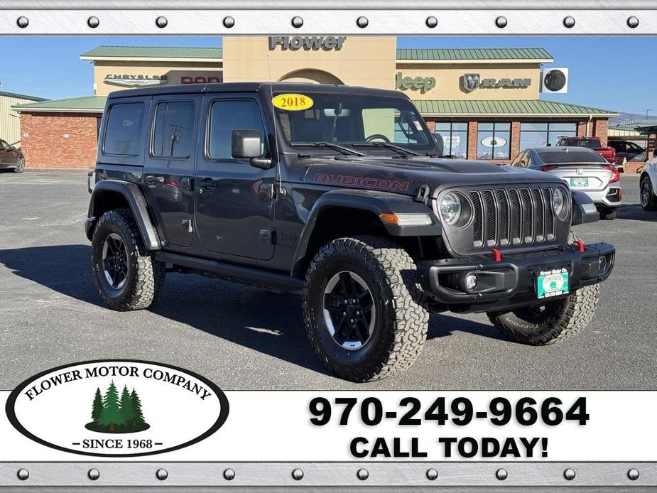 used 2018 Jeep Wrangler Unlimited car, priced at $32,744