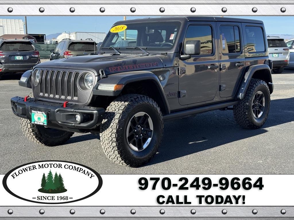 used 2018 Jeep Wrangler Unlimited car, priced at $32,744