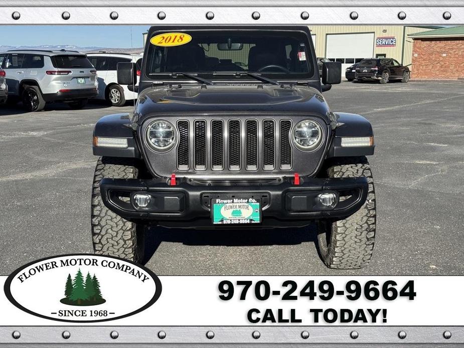 used 2018 Jeep Wrangler Unlimited car, priced at $32,744