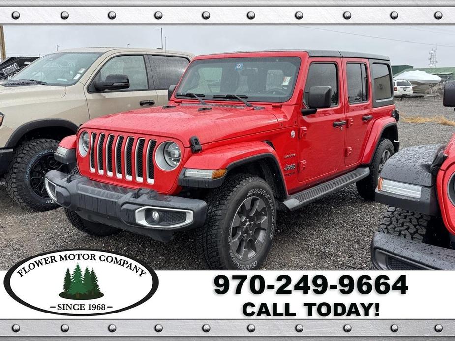 used 2019 Jeep Wrangler Unlimited car, priced at $32,499