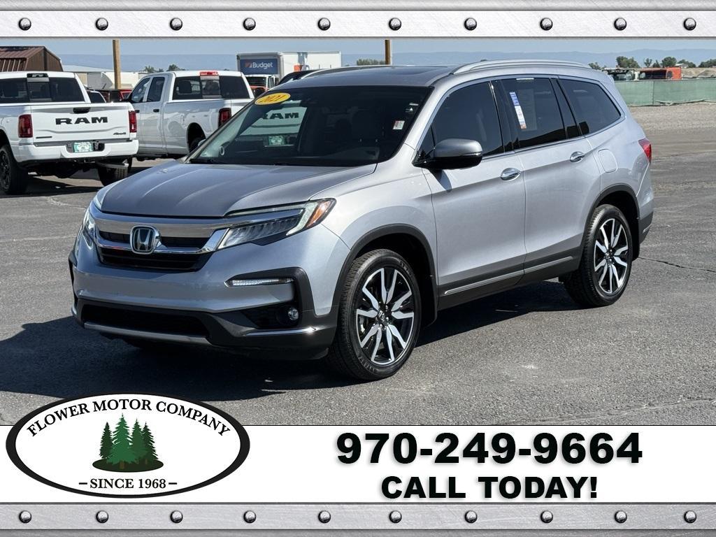 used 2021 Honda Pilot car, priced at $35,000