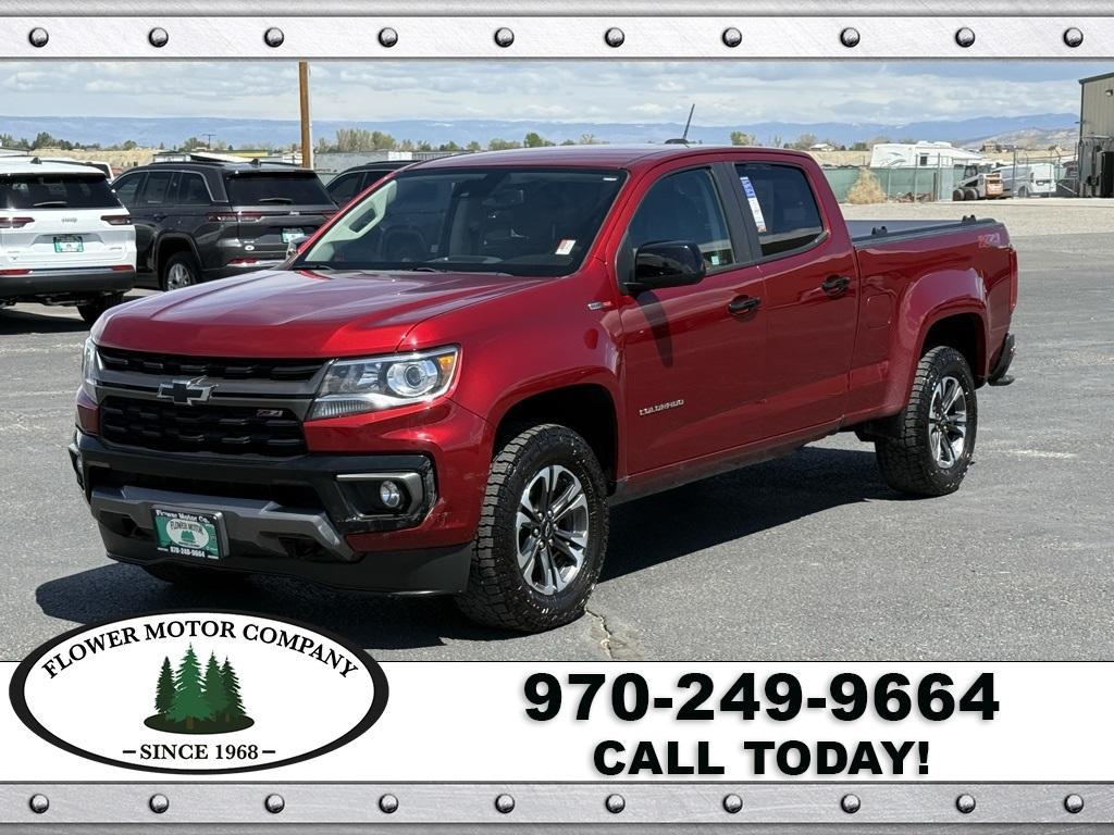 used 2021 Chevrolet Colorado car, priced at $32,541