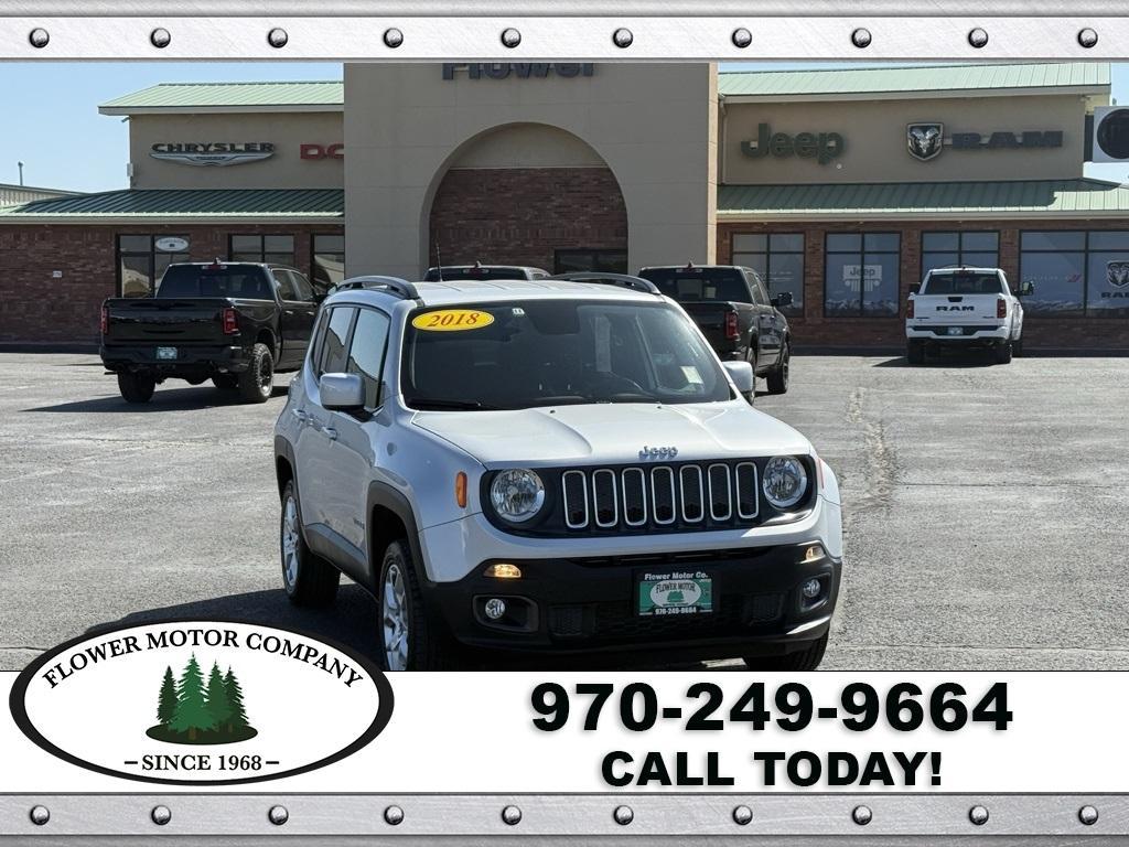 used 2018 Jeep Renegade car, priced at $15,459