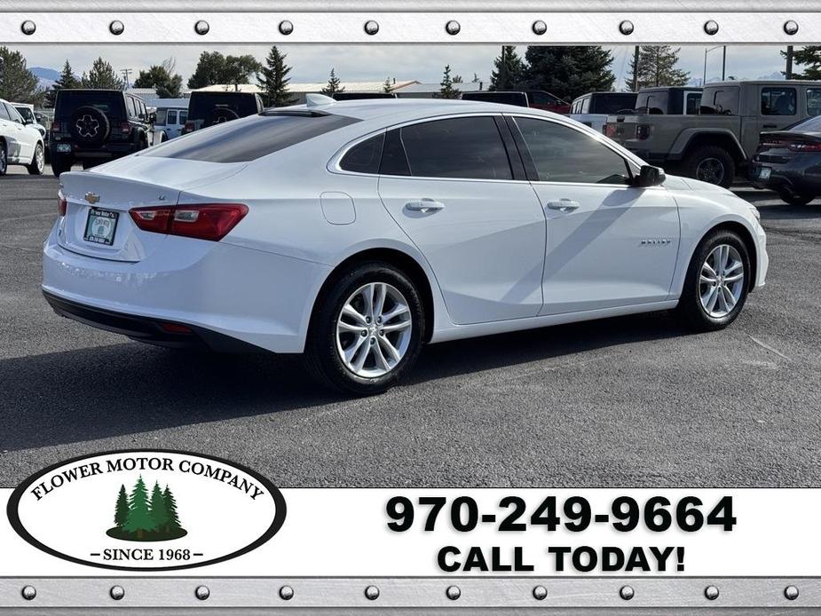 used 2018 Chevrolet Malibu car, priced at $13,699