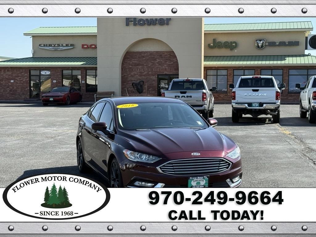 used 2018 Ford Fusion car, priced at $14,999