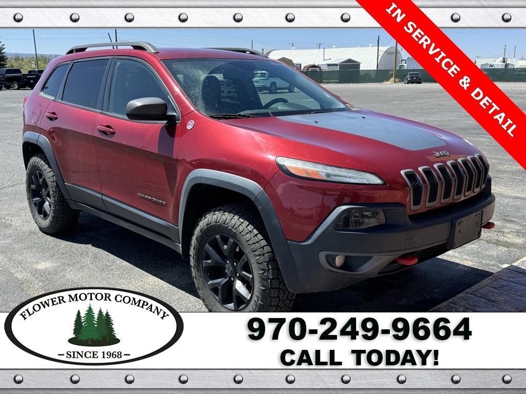 used 2015 Jeep Cherokee car, priced at $13,485