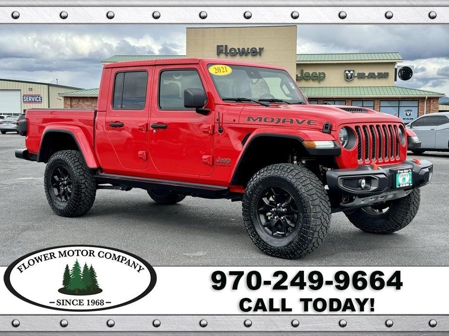 used 2021 Jeep Gladiator car, priced at $42,786