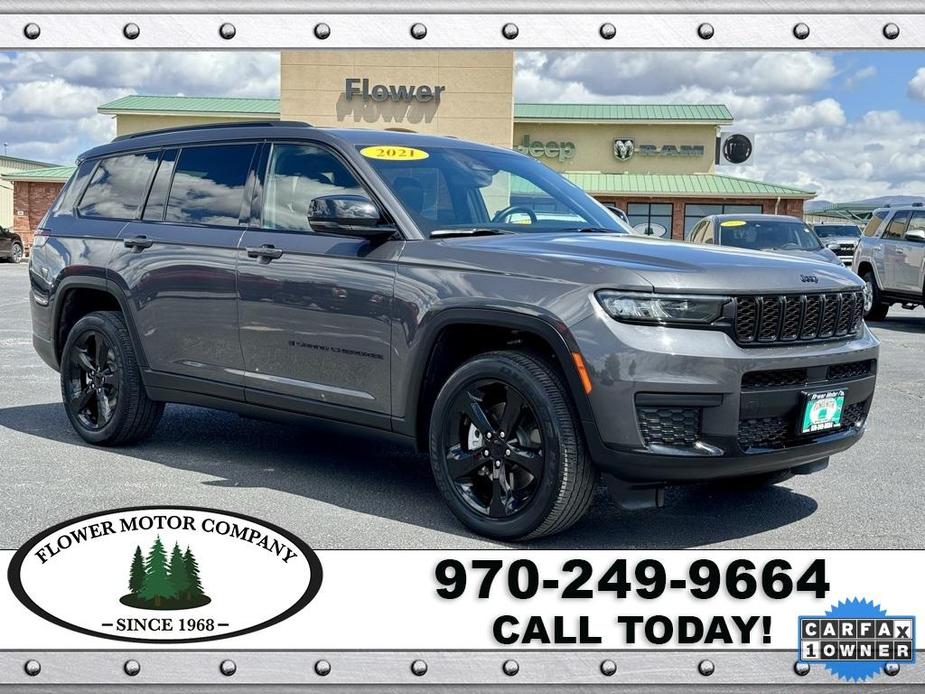used 2021 Jeep Grand Cherokee L car, priced at $37,000