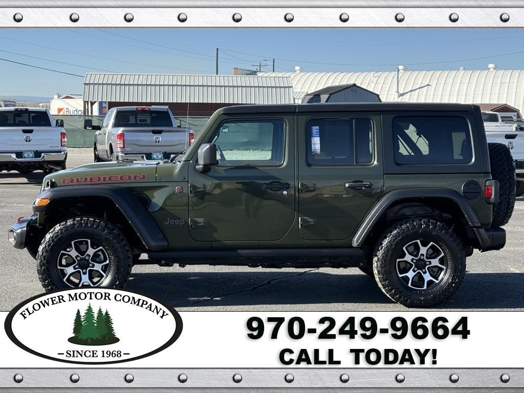 used 2021 Jeep Wrangler Unlimited car, priced at $36,856