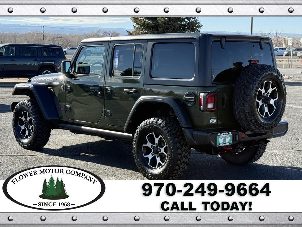 used 2021 Jeep Wrangler Unlimited car, priced at $36,856