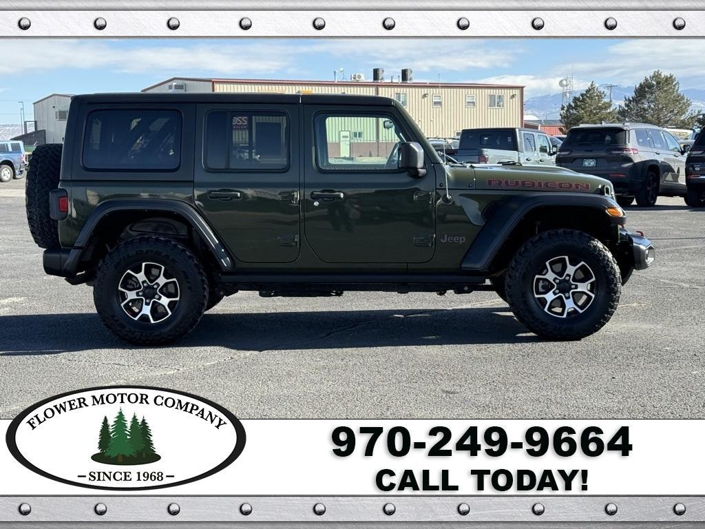 used 2021 Jeep Wrangler Unlimited car, priced at $36,856