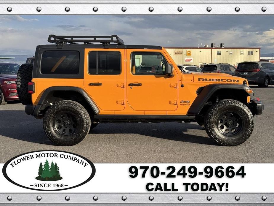 used 2021 Jeep Wrangler Unlimited car, priced at $42,074