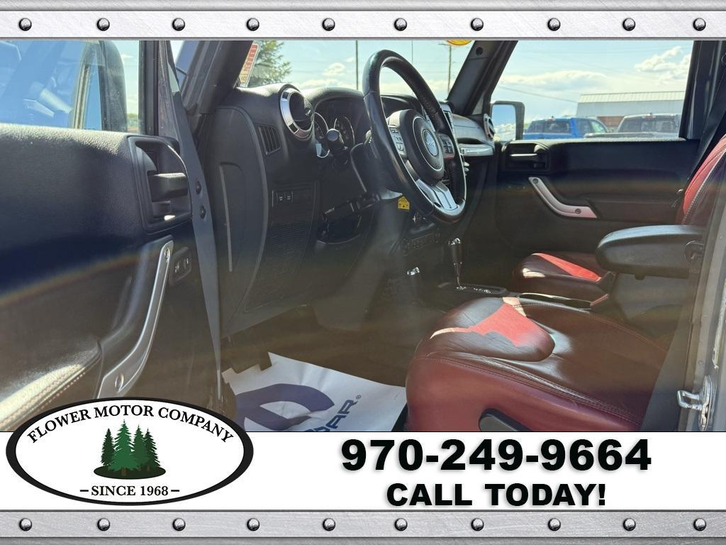 used 2013 Jeep Wrangler Unlimited car, priced at $20,485