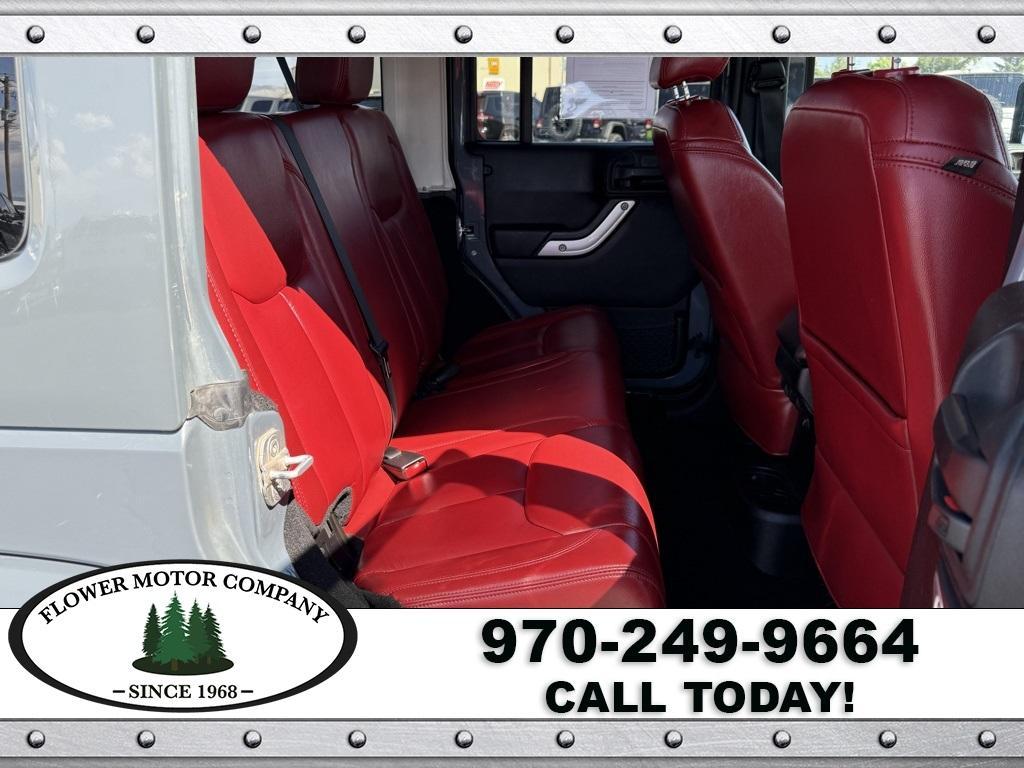used 2013 Jeep Wrangler Unlimited car, priced at $20,485