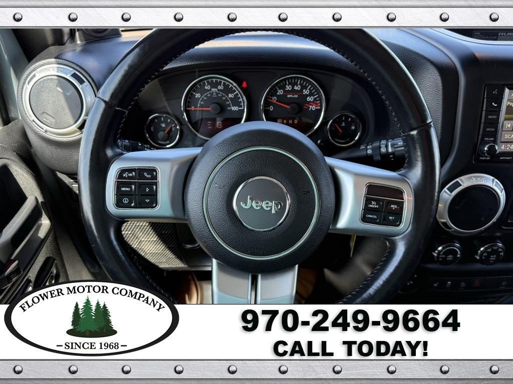 used 2013 Jeep Wrangler Unlimited car, priced at $20,485