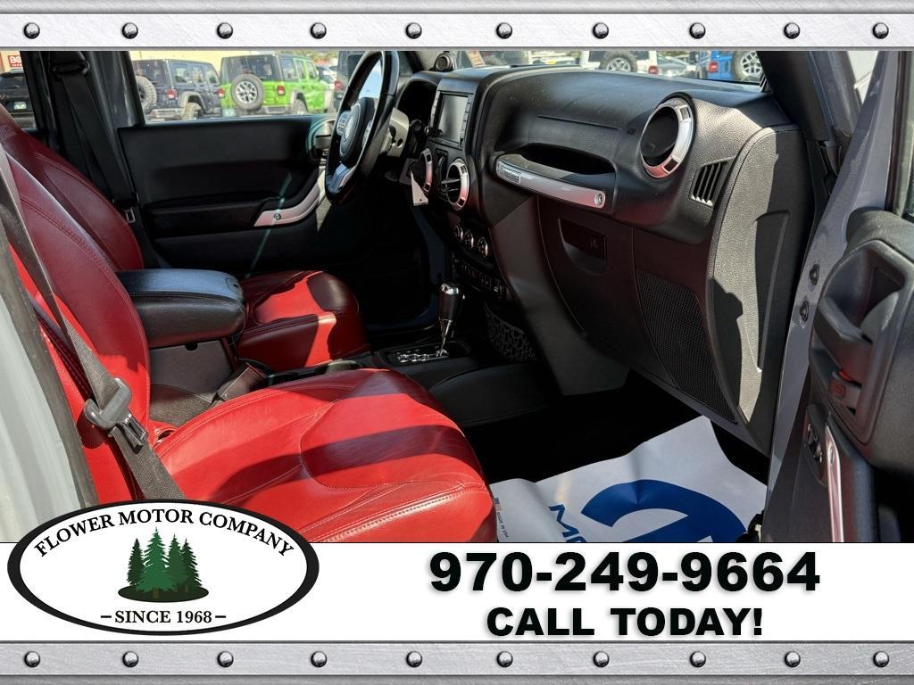 used 2013 Jeep Wrangler Unlimited car, priced at $20,485