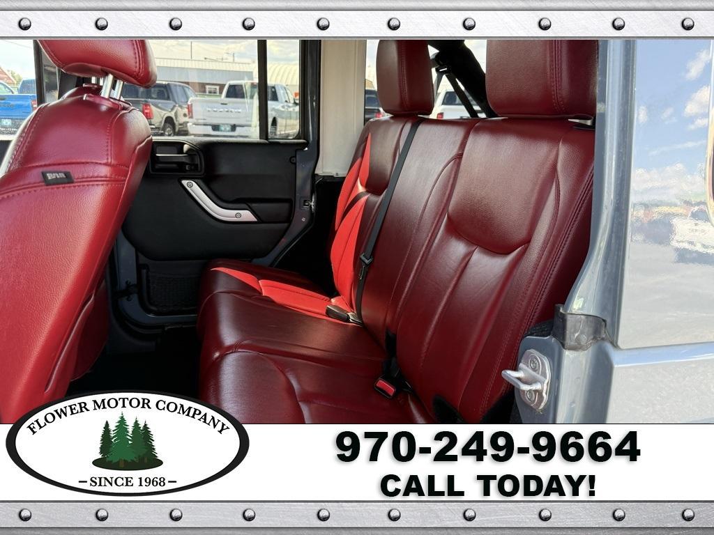 used 2013 Jeep Wrangler Unlimited car, priced at $20,485