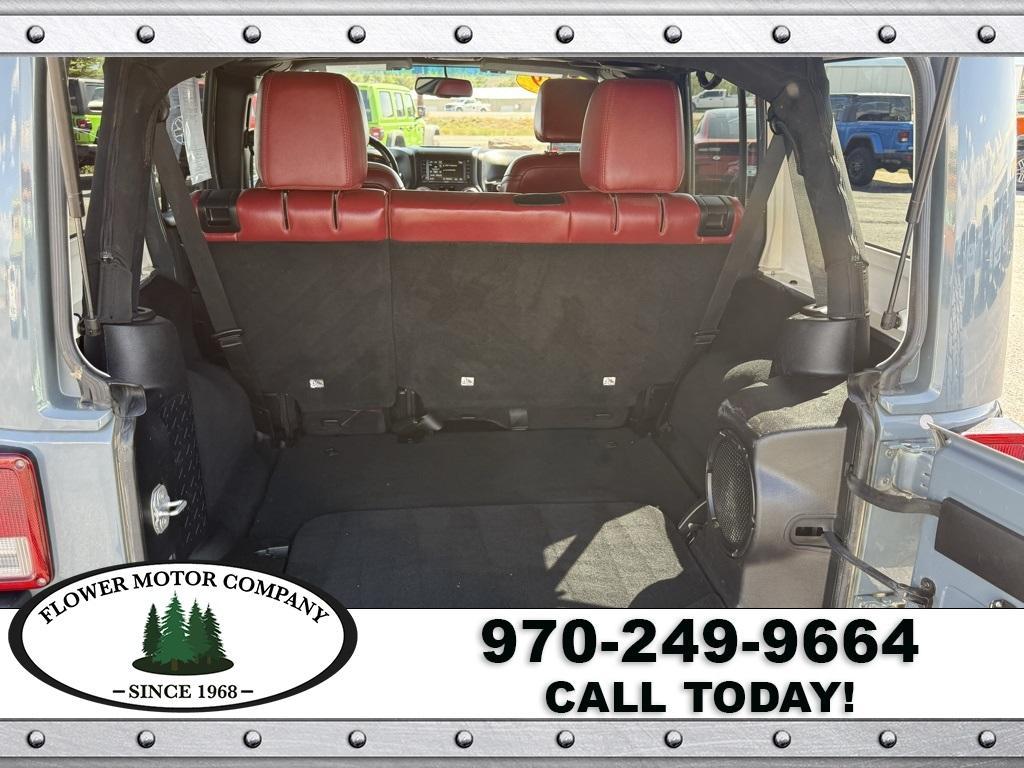 used 2013 Jeep Wrangler Unlimited car, priced at $20,485