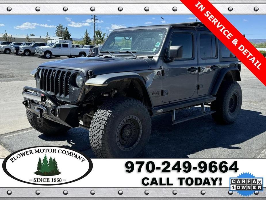 used 2021 Jeep Wrangler Unlimited car, priced at $50,000