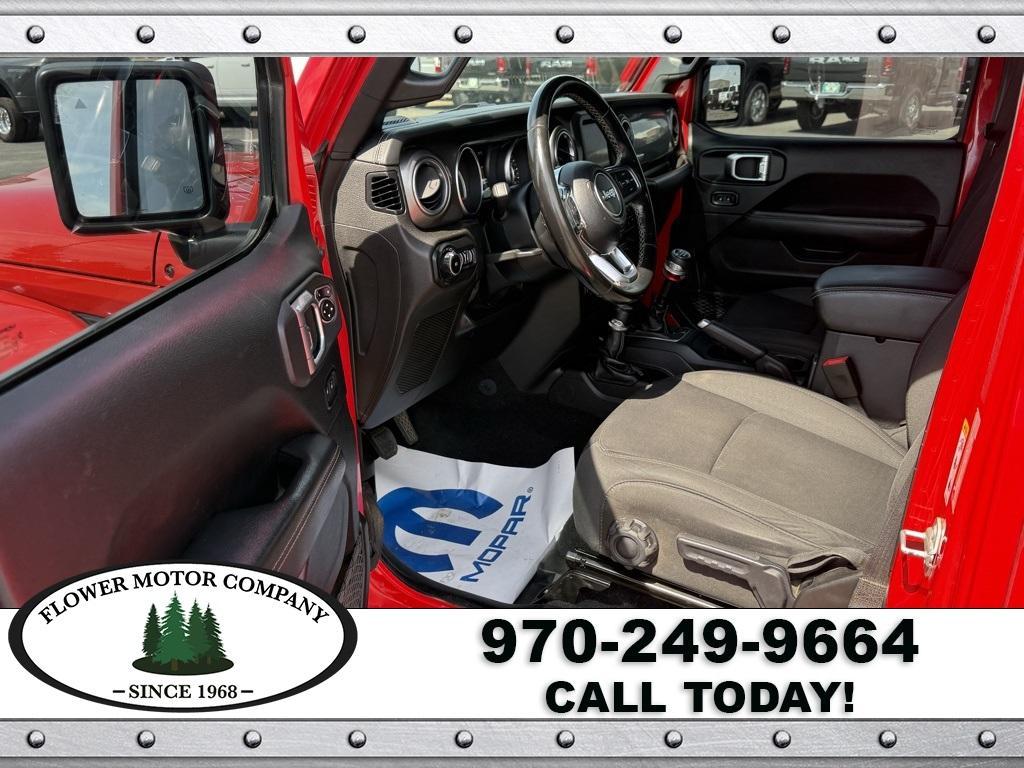 used 2020 Jeep Wrangler Unlimited car, priced at $34,659