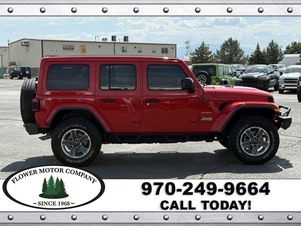 used 2020 Jeep Wrangler Unlimited car, priced at $34,659