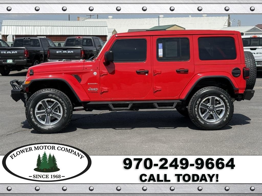 used 2020 Jeep Wrangler Unlimited car, priced at $34,659
