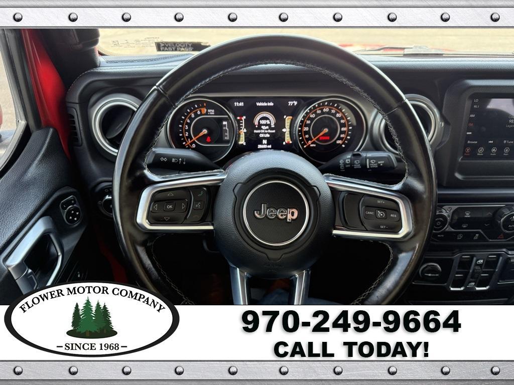 used 2020 Jeep Wrangler Unlimited car, priced at $34,659