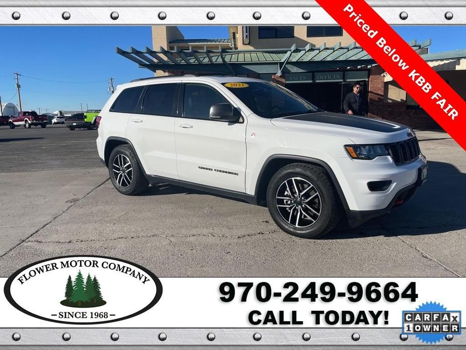 used 2021 Jeep Grand Cherokee car, priced at $30,374