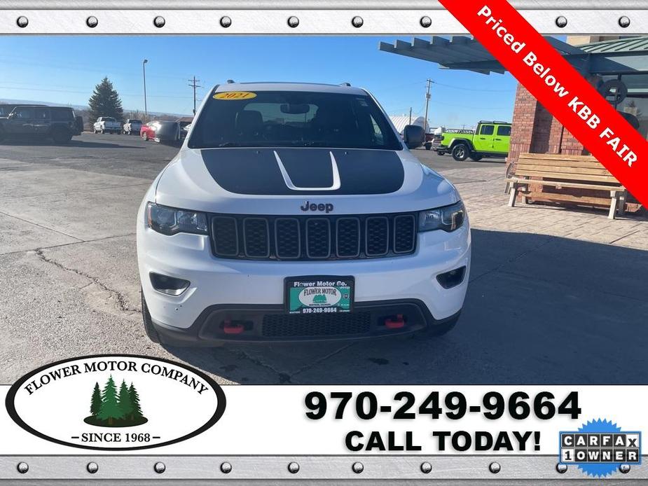 used 2021 Jeep Grand Cherokee car, priced at $29,999