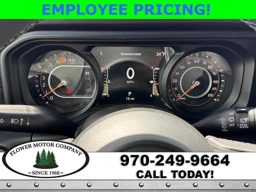 new 2025 Jeep Wrangler car, priced at $59,028