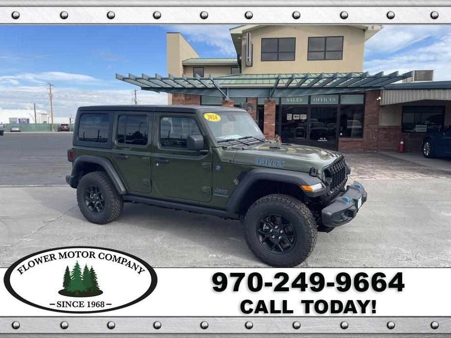 new 2024 Jeep Wrangler 4xe car, priced at $57,257