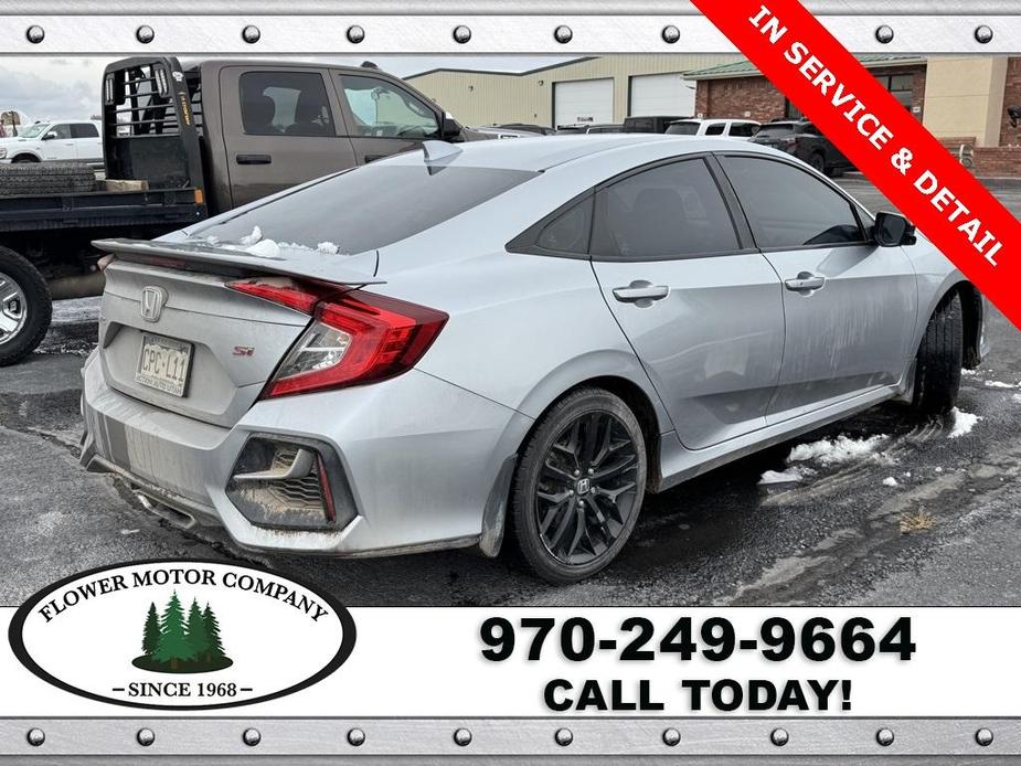 used 2020 Honda Civic Si car, priced at $27,499