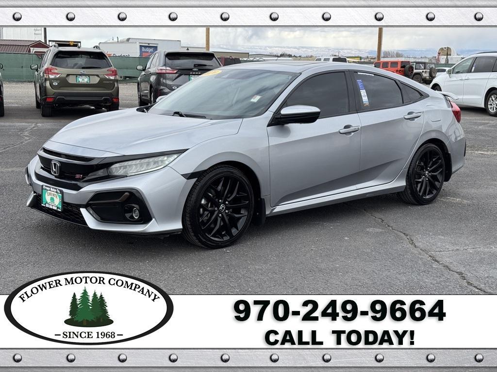 used 2020 Honda Civic Si car, priced at $25,499