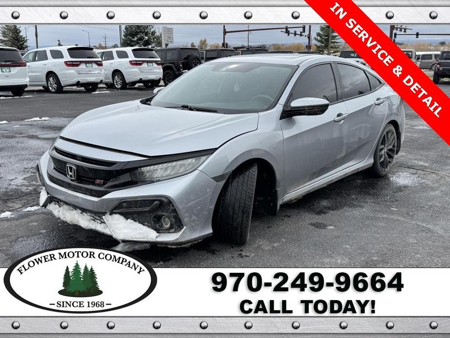 used 2020 Honda Civic Si car, priced at $27,499