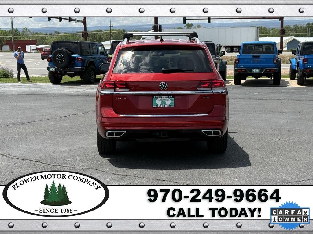 used 2021 Volkswagen Atlas car, priced at $40,000
