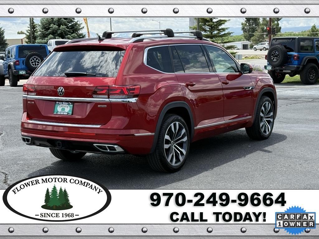 used 2021 Volkswagen Atlas car, priced at $40,000
