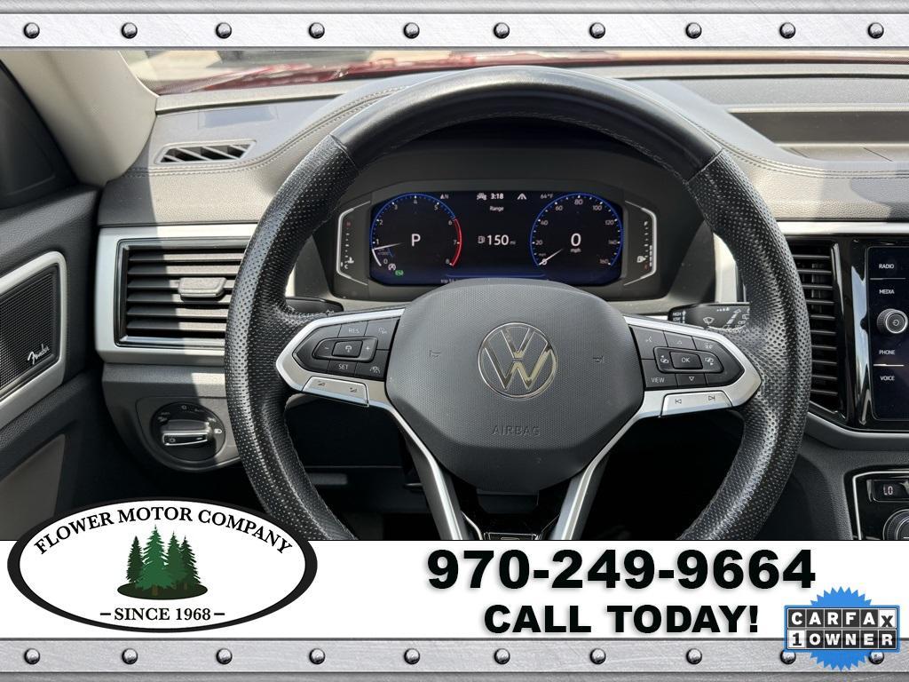 used 2021 Volkswagen Atlas car, priced at $40,000