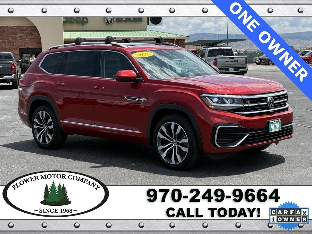 used 2021 Volkswagen Atlas car, priced at $34,683
