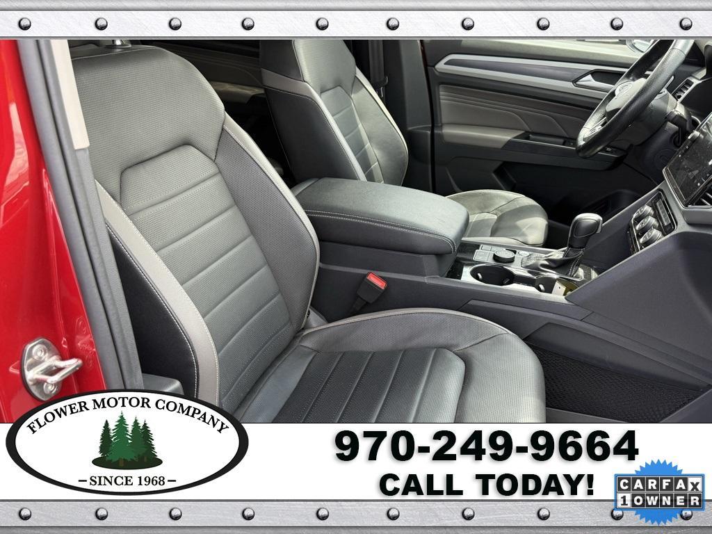 used 2021 Volkswagen Atlas car, priced at $40,000