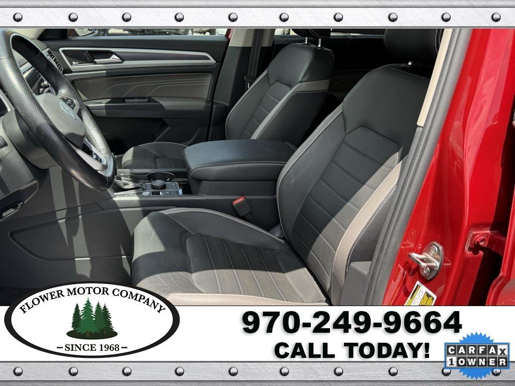 used 2021 Volkswagen Atlas car, priced at $40,000