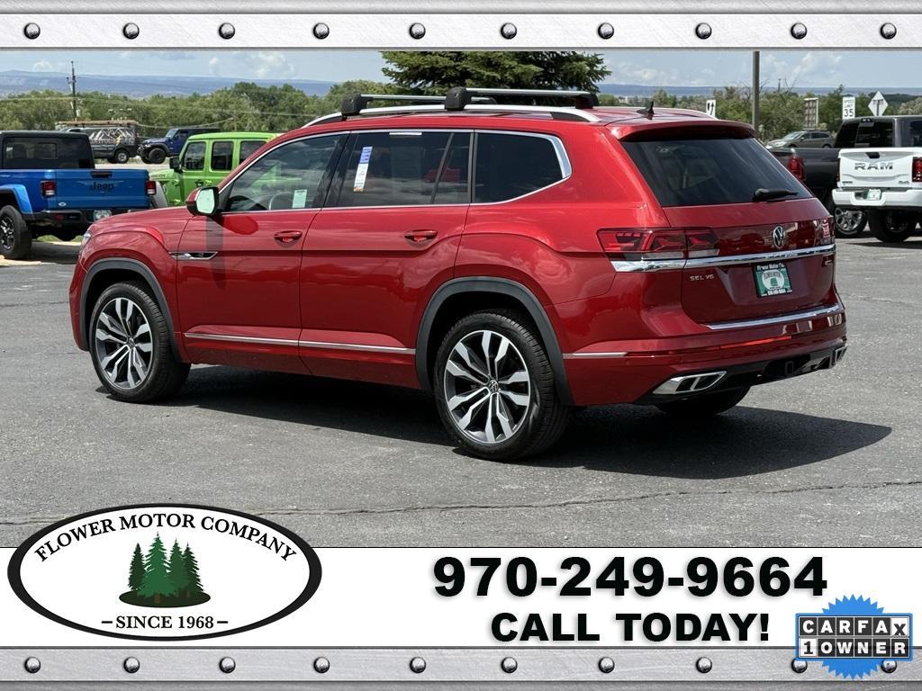 used 2021 Volkswagen Atlas car, priced at $40,000