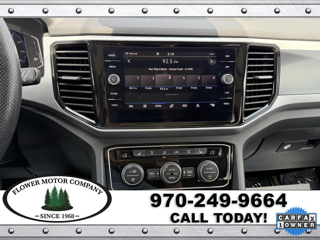 used 2021 Volkswagen Atlas car, priced at $40,000