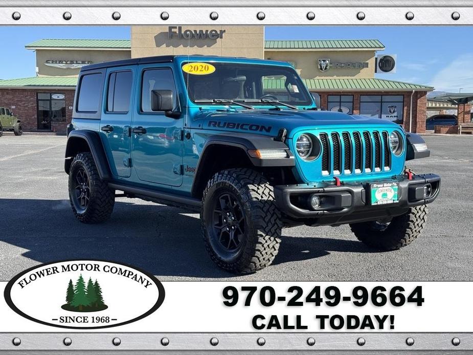 used 2020 Jeep Wrangler Unlimited car, priced at $31,985