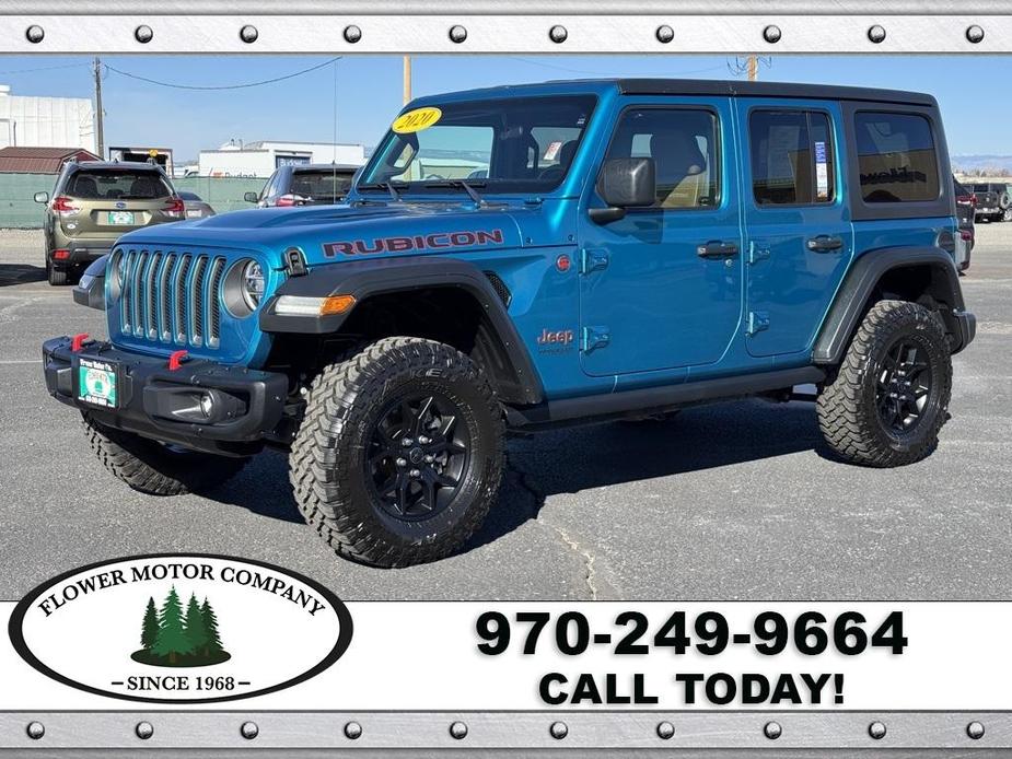 used 2020 Jeep Wrangler Unlimited car, priced at $33,486