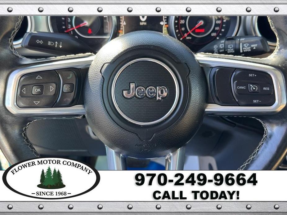 used 2020 Jeep Wrangler Unlimited car, priced at $33,486