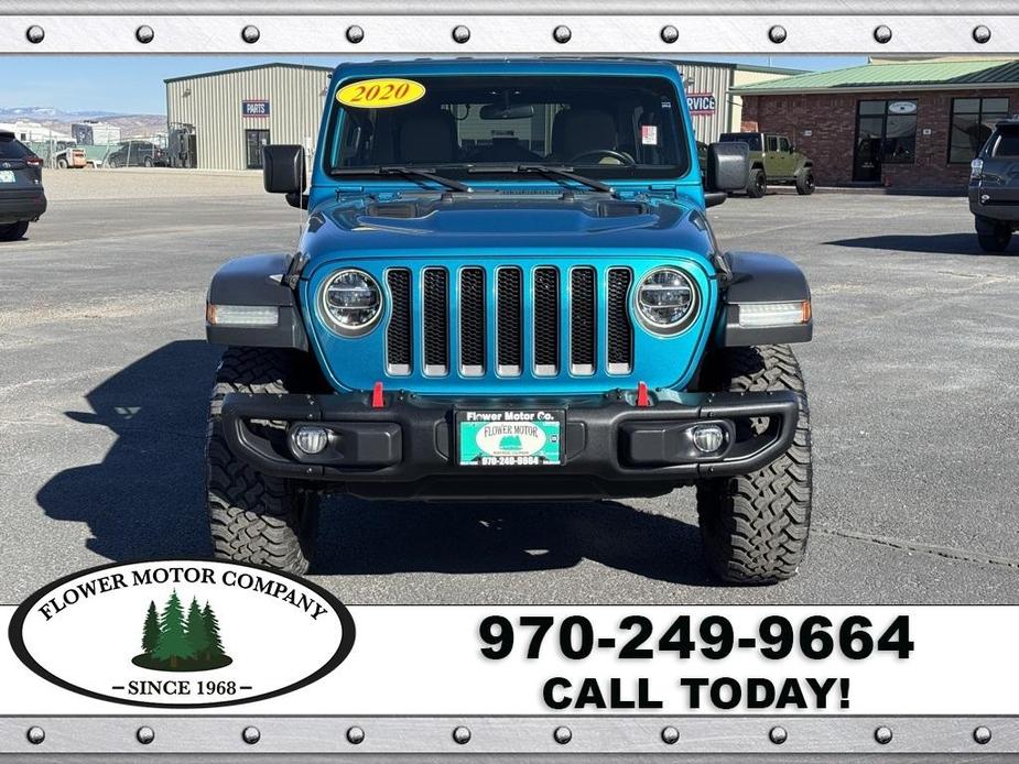 used 2020 Jeep Wrangler Unlimited car, priced at $33,486