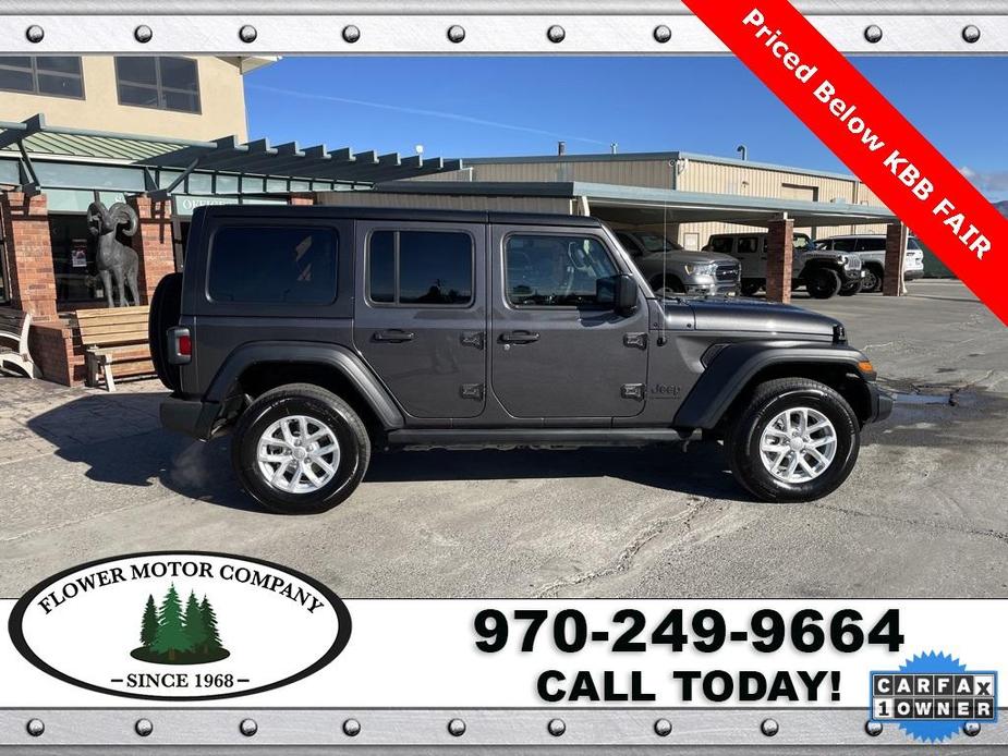 used 2023 Jeep Wrangler car, priced at $39,501