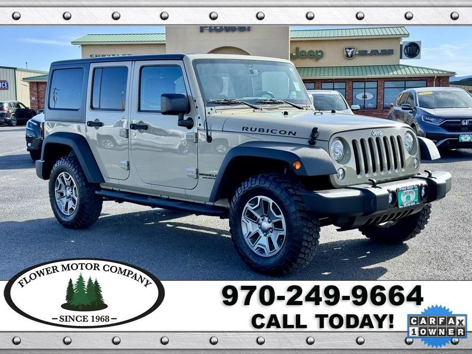 used 2017 Jeep Wrangler Unlimited car, priced at $30,264