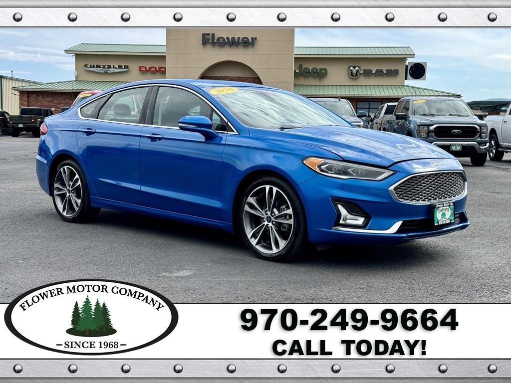 used 2020 Ford Fusion car, priced at $16,754