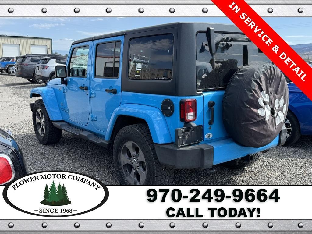 used 2018 Jeep Wrangler JK Unlimited car, priced at $23,499